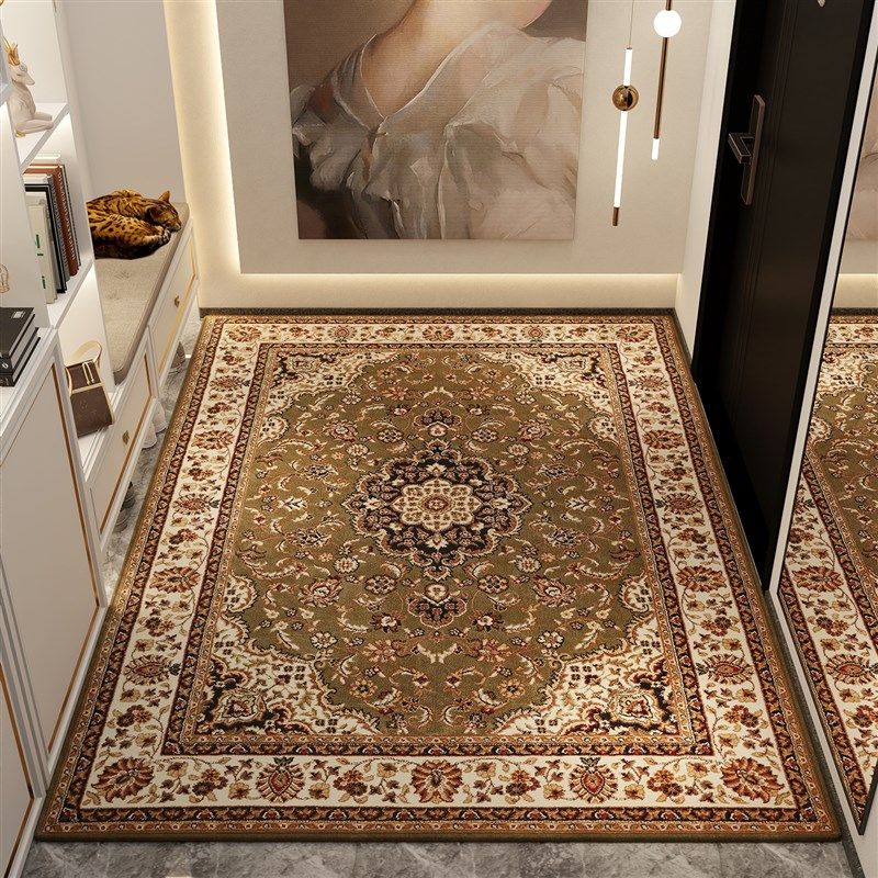高级感欧式进门地垫入户门垫防滑耐脏大门口垫子家用地毯玄关脚垫,居家布艺,家用脚垫,淘宝优惠券,粉丝福利购,淘宝优惠卷
