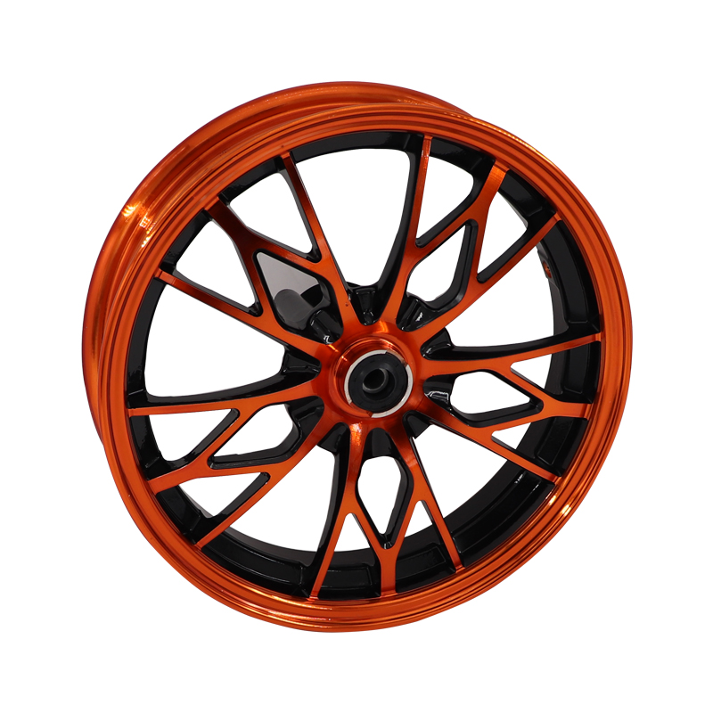 电摩电动车前轮毂小猴子战速劲战小龟王10寸12寸铝合.金九爪轮毂