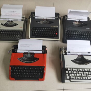 物件相好英文打字机老式复古可打印可打字老式机S械可以打世纪橱