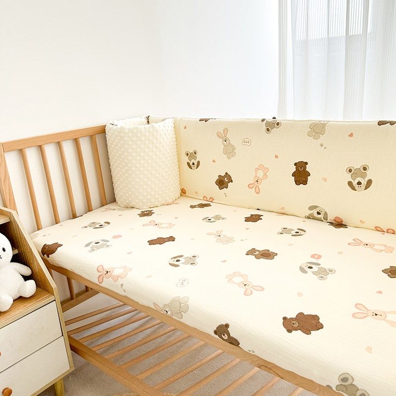 婴儿床床围栏可拆洗一片式拼接床围挡布儿童宝宝护栏护边防撞软包,婴童用品,床围/床靠,淘宝优惠券,粉丝福利购,淘宝优惠卷