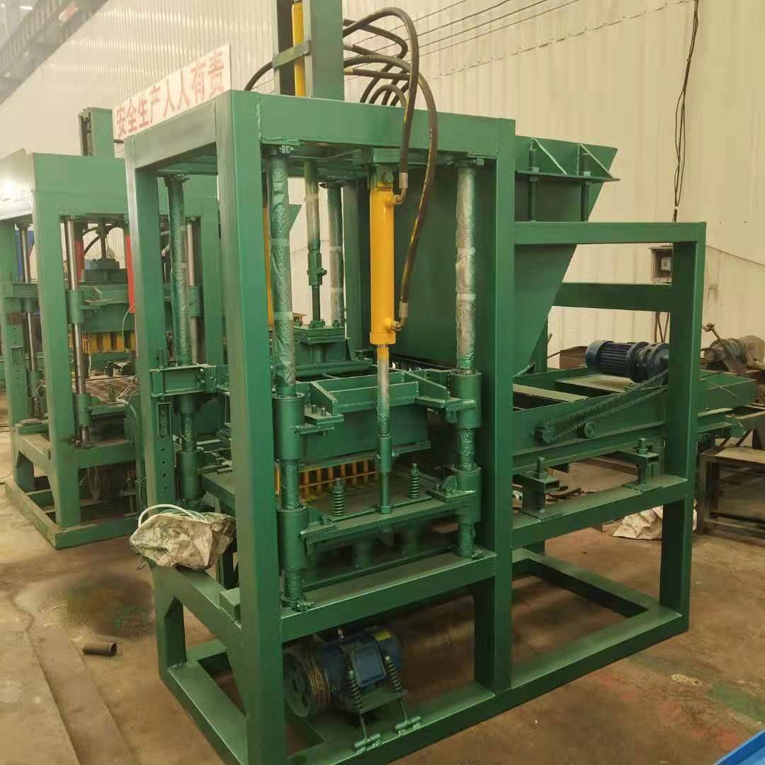 销售QT3-20水泥制砖机面包砖机透水砖机8字植草砖机