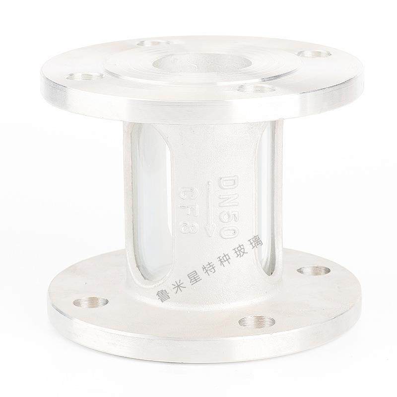 法兰直通视镜连接玻璃管视盅压力管道包邮不锈钢高耐压