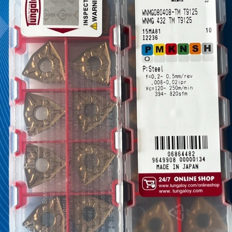 WNMG080408/080404 080412 TM T9125 T9225R T9215桃形数控刀片