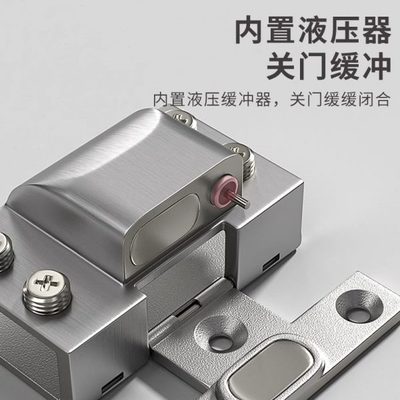 玻璃门专用铰链液压缓冲不锈钢无框玻璃门夹合页大全柜门折页配件