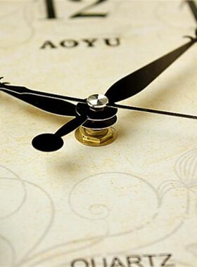 香港AOYU/时尚创意/客厅/欧式/金色太阳/大气时钟/18英寸静音挂钟