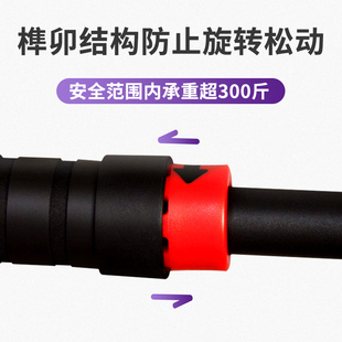 家用室内单杠免打孔门上墙体单杠引体向上臂力器健身器Y材秋千配