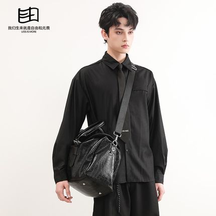男士商务出差大容量l旅行包包女2025新款潮手提行李袋通勤单肩大