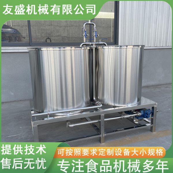 商用大型双连不锈钢煮浆机 豆浆加热两连三连煮浆设备 自动上浆