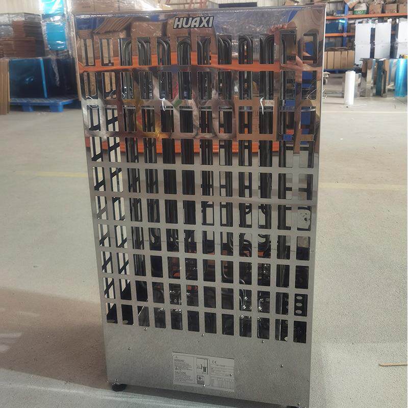 工厂新款桑拿房设备方形桑拿炉不锈钢电加热干蒸桑拿汗蒸设备