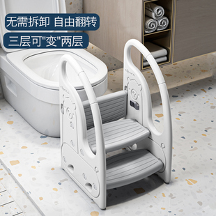 儿童梯子凳宝宝h洗漱脚踏凳婴儿洗手台阶刷牙楼梯增高卫生间脚踩