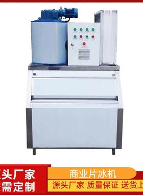 商业大容量进口压缩机冰块机Flake Ice Machine片冰机
