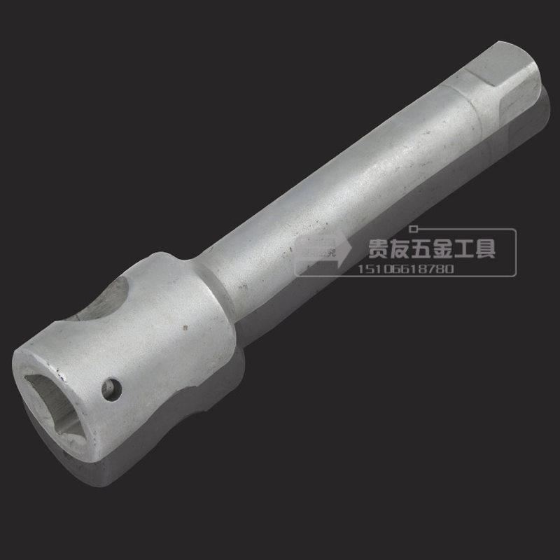 重型套筒头气动气动扳n手六角汽修接杆弯杆棘轮扳手滑行杆19mm方