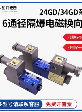 隔爆电磁换向阀6通径34GDEY-H6B-T  24GDEY-H6B-T防爆阀34GDEO-H6