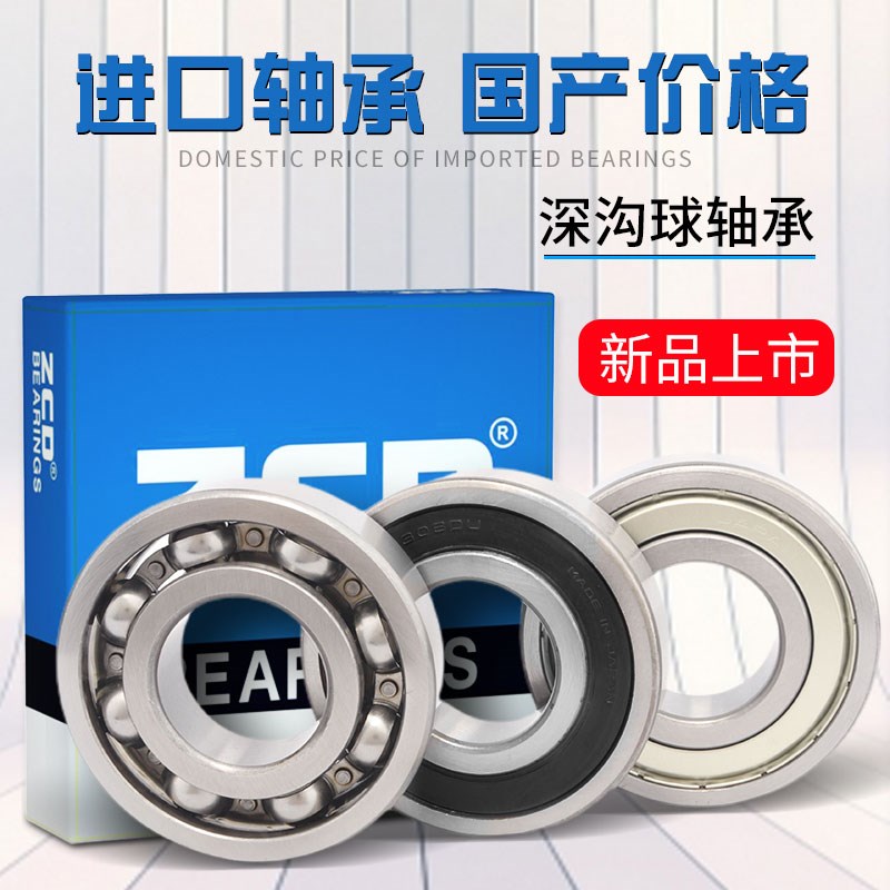 进口ZCD高速电机轴承6300 6301 6302 6303 6304 6305 6306DDU6307
