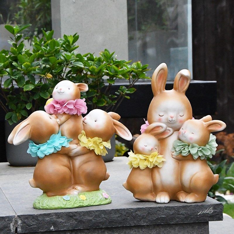 户外仿真卡通动物树脂兔子摆件花园别墅庭院露台幼儿园美陈装饰品,畜牧/养殖物资,畜牧/养殖器械,淘宝优惠券,粉丝福利购,淘宝优惠卷