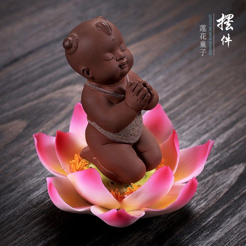 莲花香插陶瓷香炉线香底座茶室香道佛具纯手工香托荷花瓣香薰香炉,畜牧/养殖物资,畜牧/养殖器械,淘宝优惠券,粉丝福利购,淘宝优惠卷