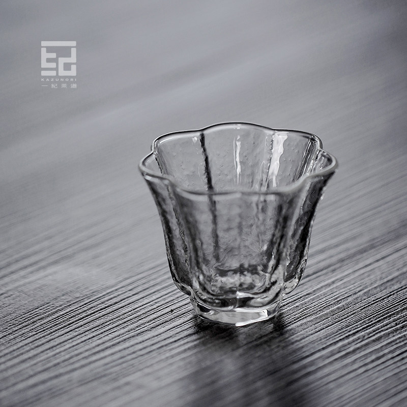 一纪手工耐热花瓣锤纹玻璃品茗杯茶杯功夫茶单杯个人杯家用小茶碗,床上用品,蚊帐,淘宝优惠券,粉丝福利购,淘宝优惠卷