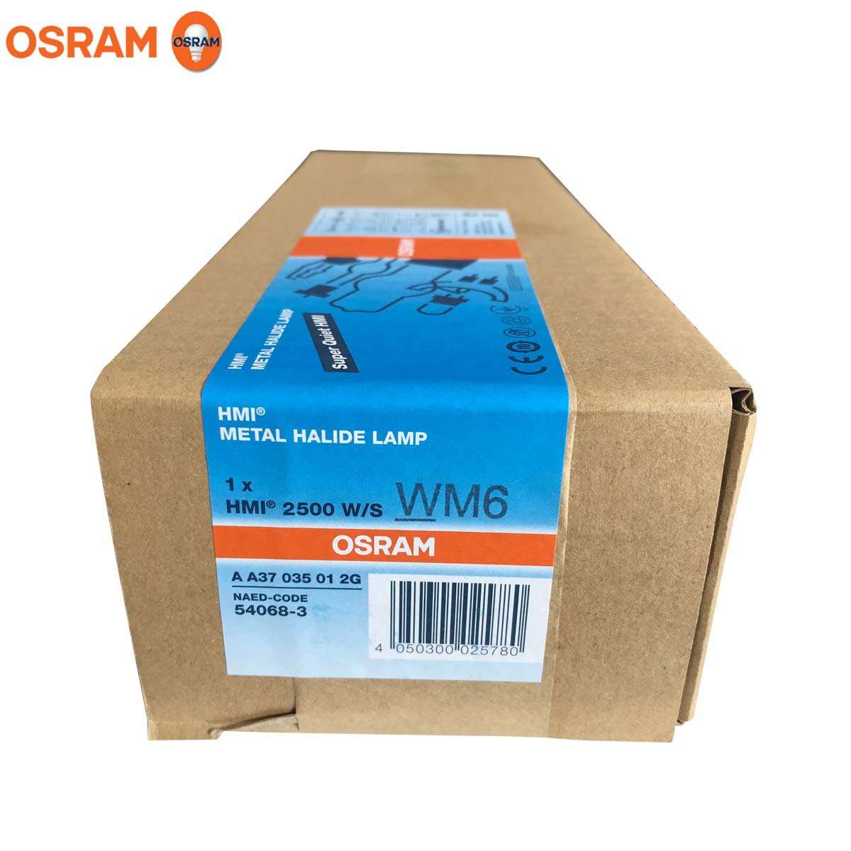 欧司朗 光照老化箱卤素灯灯管 HJF-HMI 2500W/DXS金卤灯灯泡