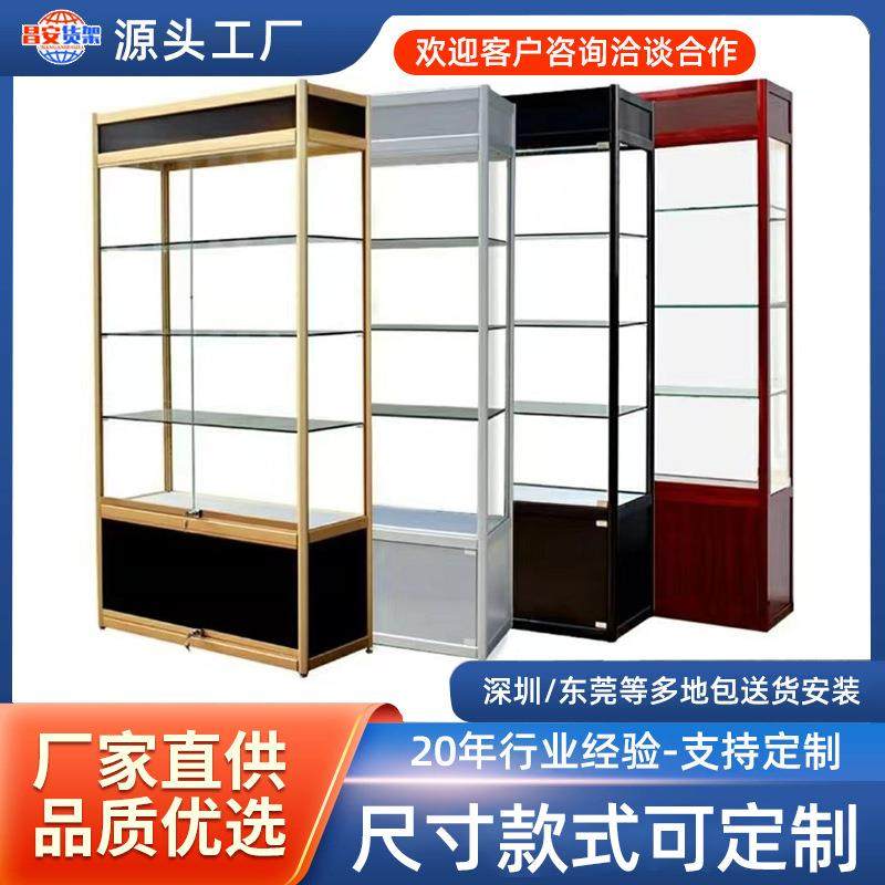 样品展示柜产品玻璃柜办公室展示柜透明玻璃柜多功能货柜柜台