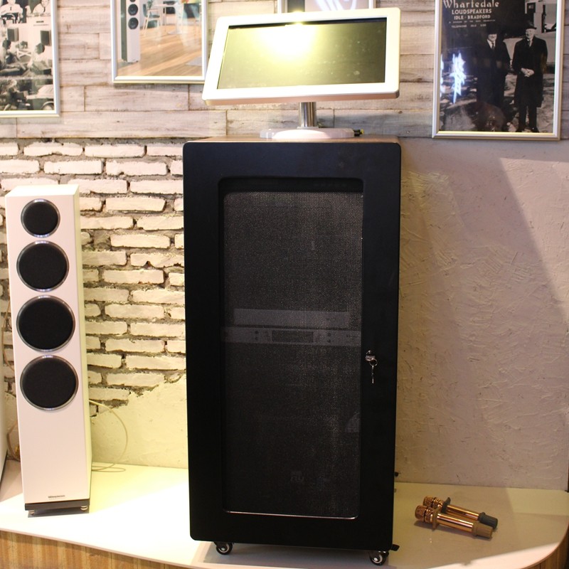 新品航空机箱影音器材设备功放机柜影院轮子移动功放机架KTV柜子