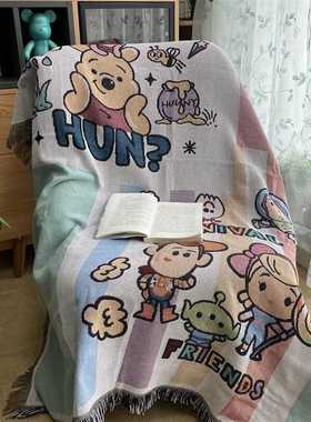 TAPESTRY THROW TOY STROY卡通沙发巾多用途装饰盖布挂布披毯桌布