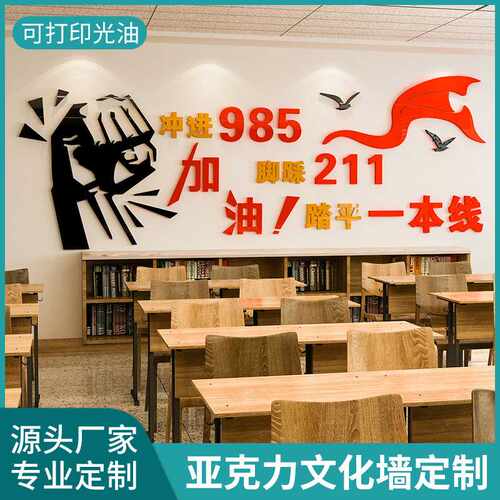 亚克力水晶字背景墙广告牌装饰自粘pvc字公司企业文化墙来图制作