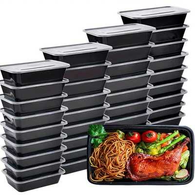 外贸代发新款Meal Prep Containers 26 OZ Microwavable Reusable