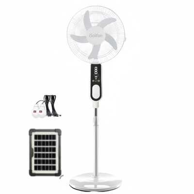 iSolfan Solar Fan with Panel and Battery 厂家直销太阳能风扇