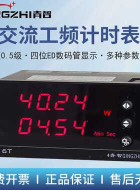 青智仪器 ZW1622A\ZW1622W 时间\电流\功率0.5级单相多功能表