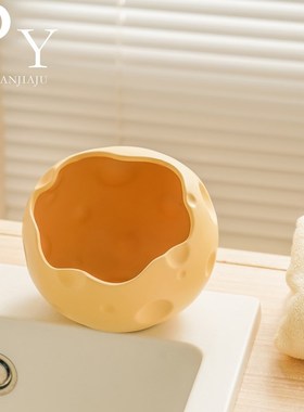 【新家的100个快递】奶酪钥匙收纳玄关摆件入户桌V面可爱家居好物