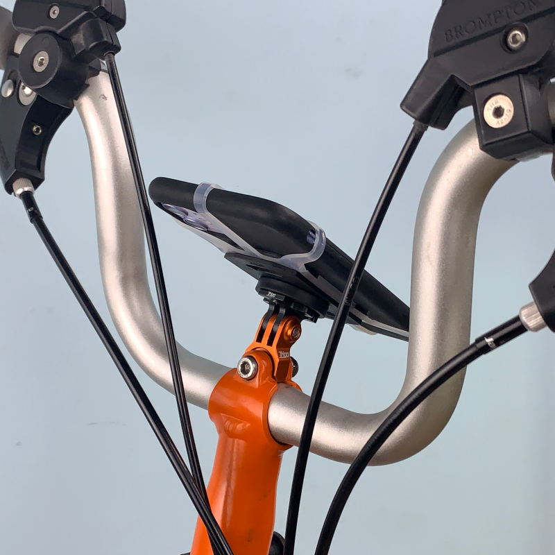 Trigo适用brompton小布改装配件Gopro码表猫眼前灯手机支架1820