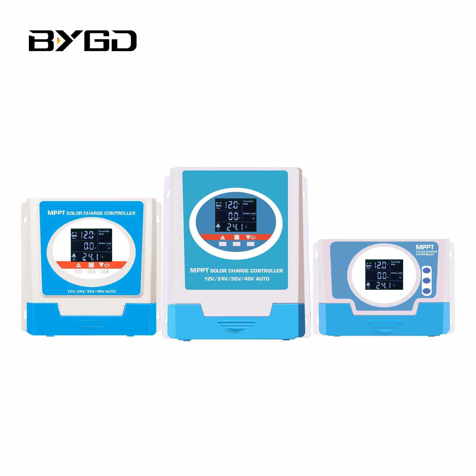 厂家 40A60A80A100A太阳能控制器12V24V36V48V自动识别LCD控制