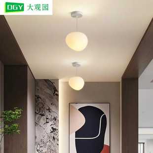 餐厅吊灯现代简约商用工装 灯星球形月球灯饰过道吧台卧室灯具378L