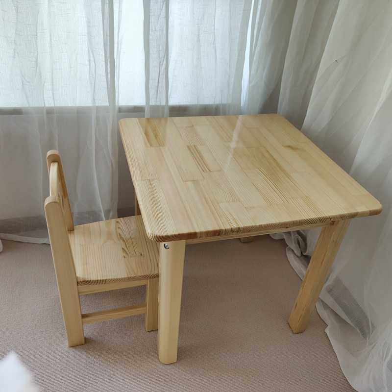 幼儿园实木桌子学生家用课桌椅儿童学习桌培训画画写字桌小方桌,3C数码配件,摄像机配件,淘宝优惠券,粉丝福利购,淘宝优惠卷