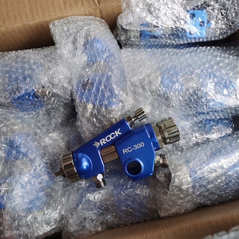 日本技术WA101低压高雾化喷漆枪RC300喷涂机炒货机滚喷机自动喷枪