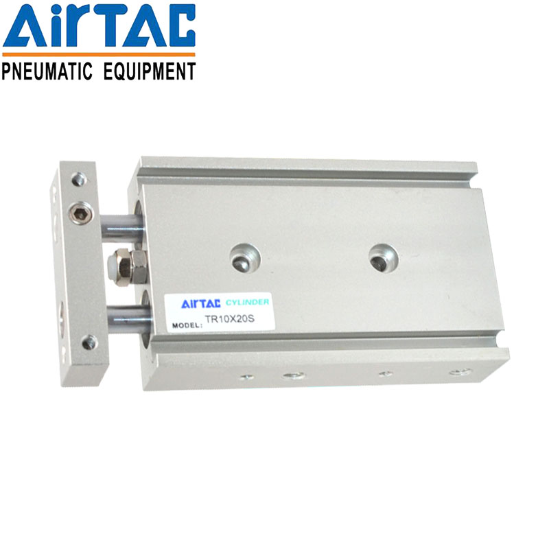 AIRTAC亚德客双轴气缸TR6X10X20X25X30X40X50-S双杆气缸