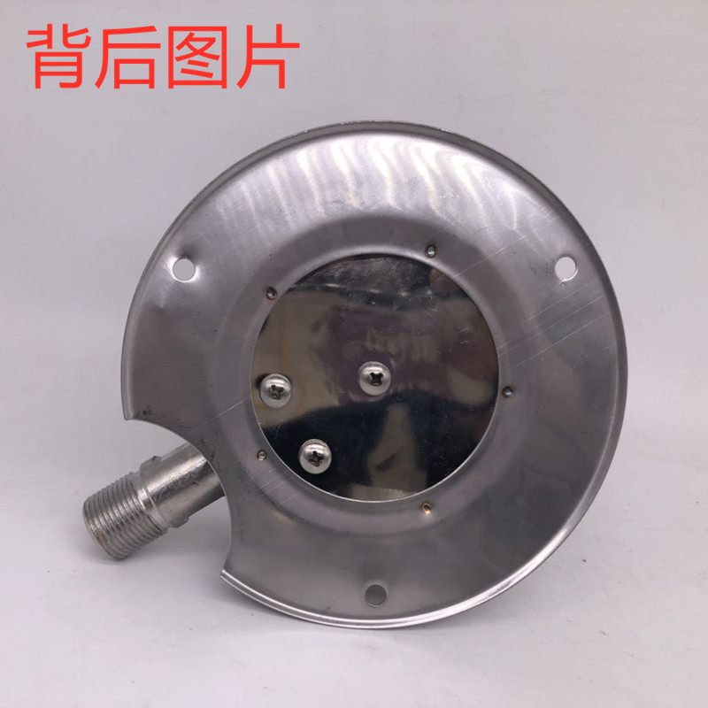 船用径向带后边304不锈钢耐震压力表YN100BFT 罐车液氨气用0-4mpa