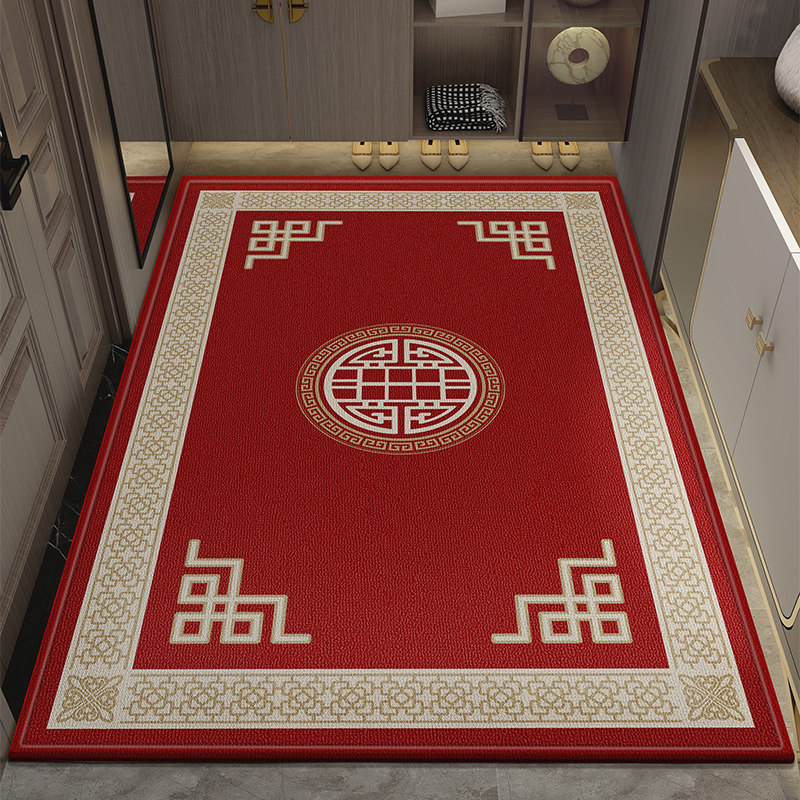 新中式入户门地垫进门门口脚垫入户家用防滑门垫入门玄关耐脏地毯,居家布艺,入户地垫,淘宝优惠券,粉丝福利购,淘宝优惠卷