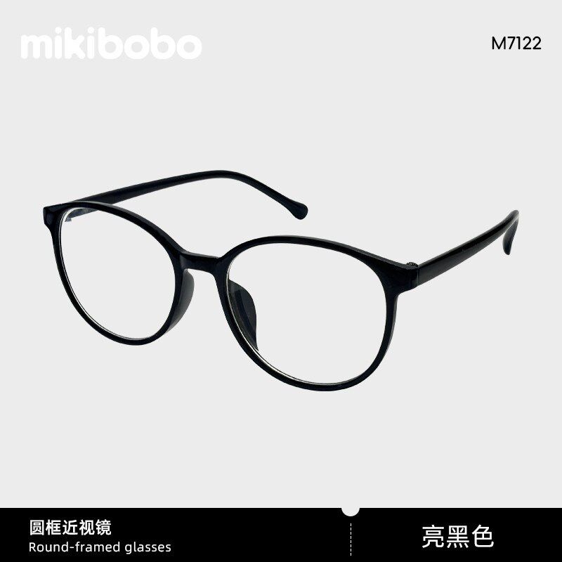 【近视眼镜】mikibobo 0-800度男女有度数级感全框瘦脸框架