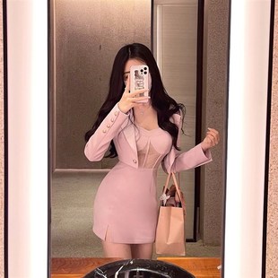 甜美套装 若语定制 女2022年新款 休闲夏季 裙两件X套设计感小众 套装