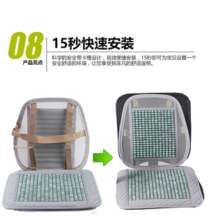 木珠办公室久坐不累电脑椅子屁股座垫腰靠垫Y一体汽车凉 坐垫夏季