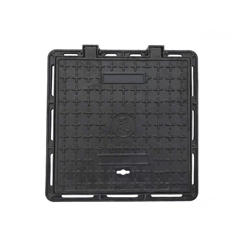 球墨铸铁井盖方形电力井盖铸铁通信窨井盖雨水污水井盖弱电沙井盖