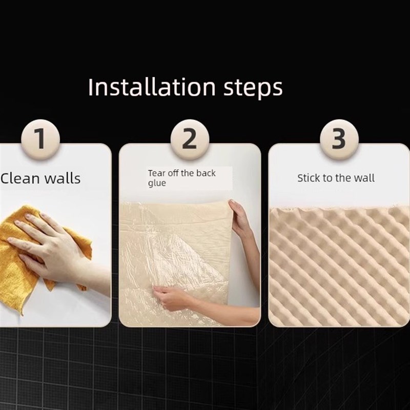 隔音棉吸音棉超强消音板门贴高密度墙体专用卧室家用ktv静音神器