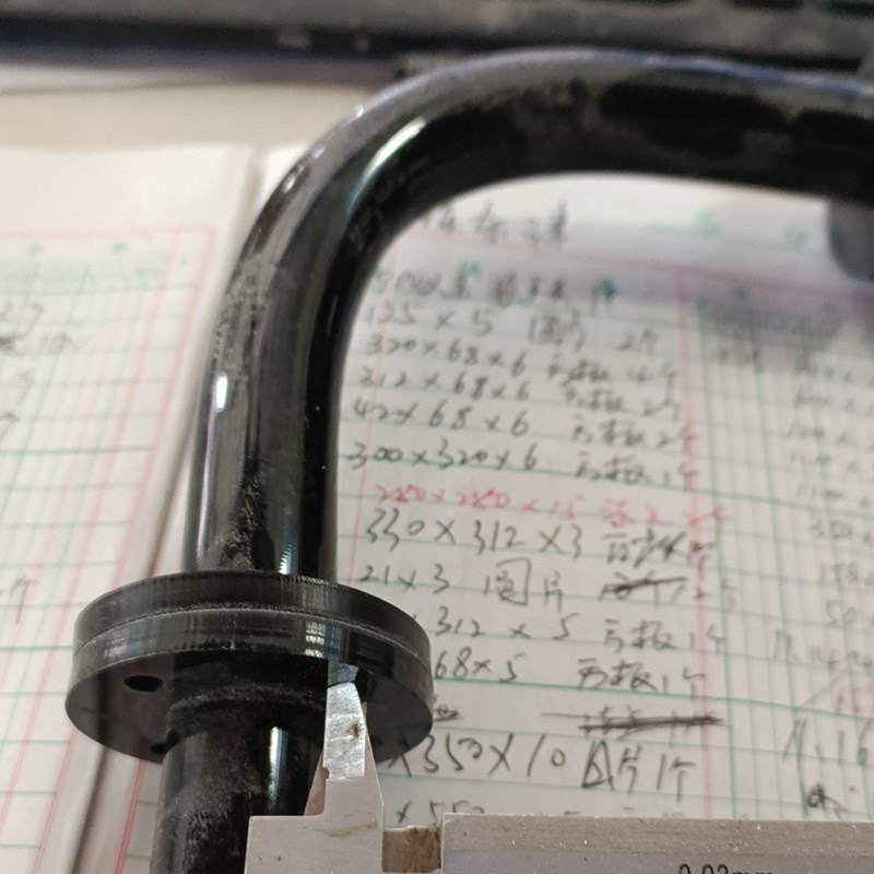 透明亚克力管法兰开孔攻丝有机玻璃圆管热弯防尘实验器材加工定制