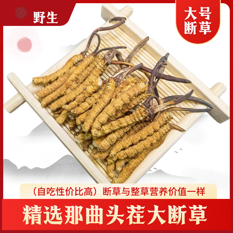 (自吃款)正宗那曲野生虫草 断草 2025年新干正品冬虫夏草