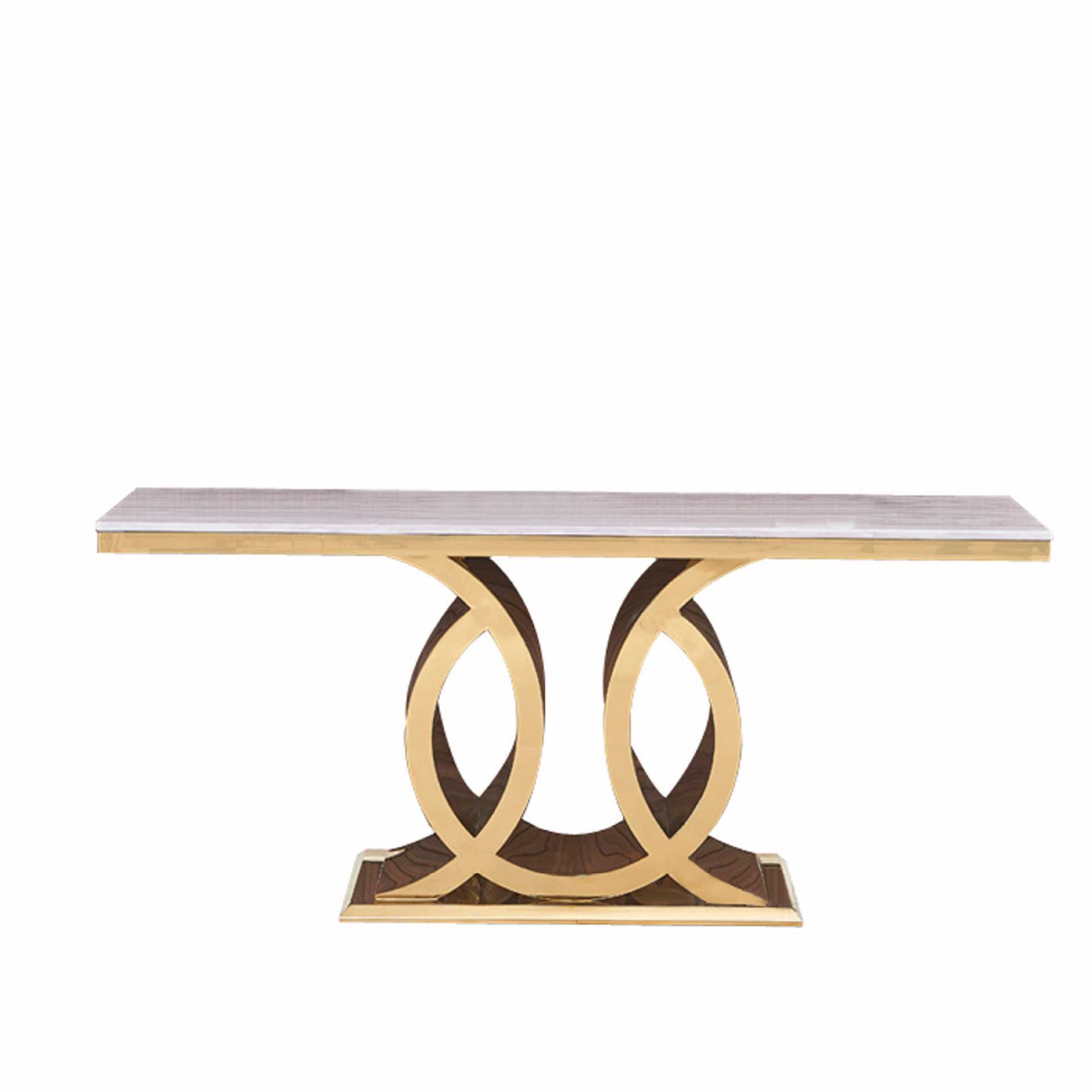 玄关条案端景台北欧门厅玄关柜简约大理石玄关桌轻奢风不锈钢靠墙