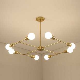 全铜后现代魔豆客厅卧室美式 北欧家用餐厅吊灯 简约设计师创意个性