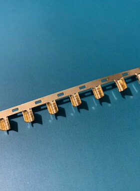 DJ454A铜扣横带铜扣连带压线扣连带铜扣U型端子一盘20000只