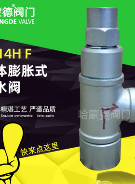 CS14F-16C 16P热静力角式液体膨胀式疏水阀丝口蒸汽DN15 20 25 32