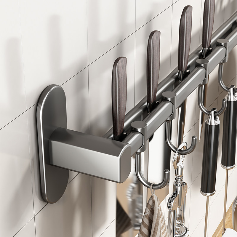厨房挂钩免打孔挂杆厨房置物架不锈钢壁挂式勺子铲子刀架挂架收纳,童装/婴儿装/亲子装,儿童装饰手表,淘宝优惠券,粉丝福利购,淘宝优惠卷